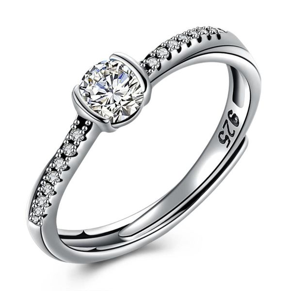 cr876 classic luxury 925 sterling silver ring zircon wedding jewelry rings engagement for women open ring, Slivery;golden
cr876 classic luxury 925 sterling silver ring zircon wedding jewelry rings engagement for women open ring, Slivery;golden