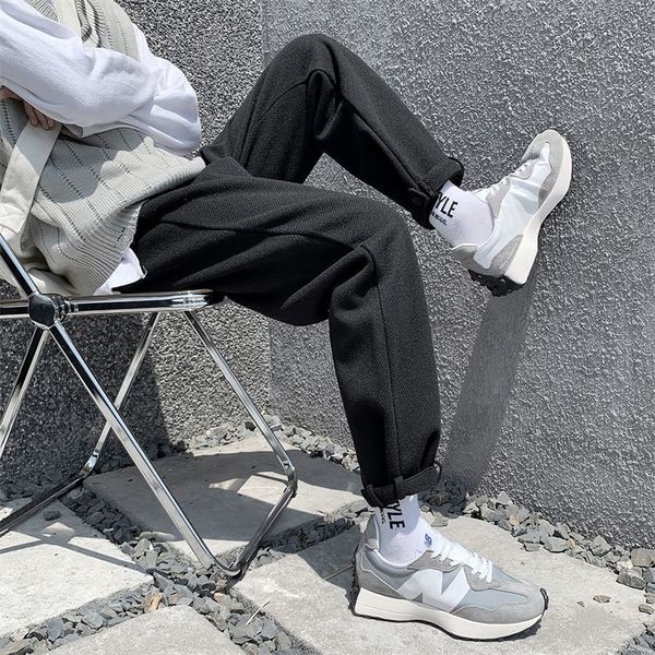 privathinker autumn winter thicken black woolen pants for men korean men's casual harem pants streetwear man trousers 201217
privathinker autumn winter thicken black woolen pants for men korean men's casual harem pants streetwear man trousers 201217