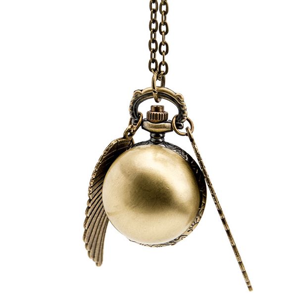 student gift golden snitch vintage korean edition sweater chain harry potter pocket watch neckle fashion watch hanging watch, Slivery;golden
student gift golden snitch vintage korean edition sweater chain harry potter pocket watch neckle fashion watch hanging watch, Slivery;golden