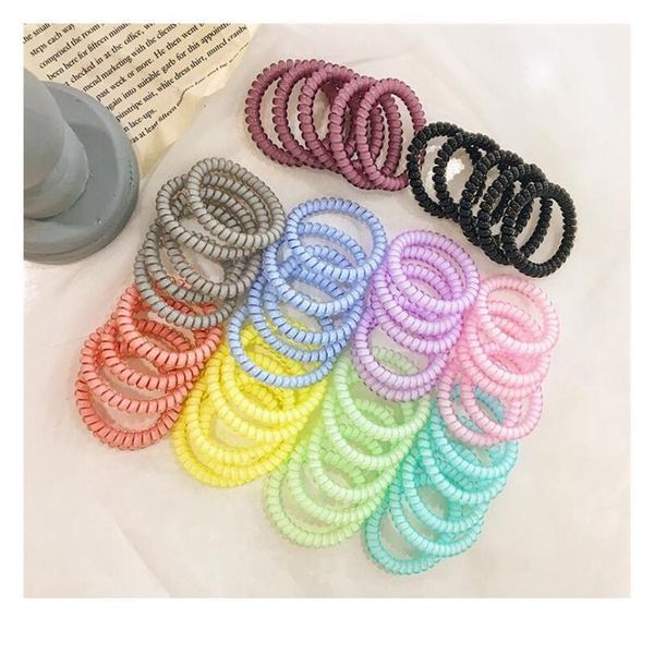 5pcs/lot new summer bright colors quality telephone wire elastic rope bands personality hair rings to hold hai qylcqc
5pcs/lot new summer bright colors quality telephone wire elastic rope bands personality hair rings to hold hai qylcqc