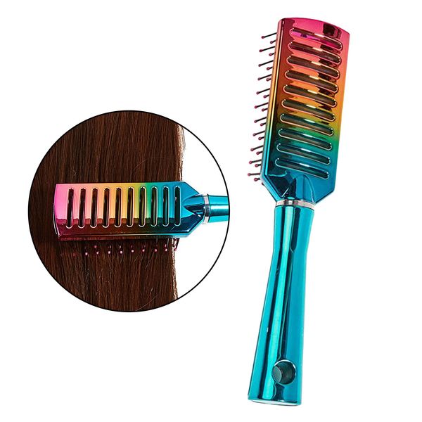 anti static scalp massage brush hairbrush soft bristles for wet dry curly hair,get rid of hair knots, Silver
anti static scalp massage brush hairbrush soft bristles for wet dry curly hair,get rid of hair knots, Silver