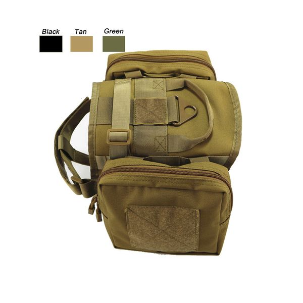 outdoor camouflage clothes molle load jacket gear carrier tactical dog training vest harnesses with pouches no06-208 3 n5na4, Black;green
outdoor camouflage clothes molle load jacket gear carrier tactical dog training vest harnesses with pouches no06-208 3 n5na4, Black;green