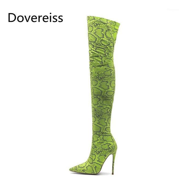 dovereiss fashion women's shoes winter pointed toe stilettos heels elegant snakeskin green orang over the knee boots 33-451, Black
dovereiss fashion women's shoes winter pointed toe stilettos heels elegant snakeskin green orang over the knee boots 33-451, Black