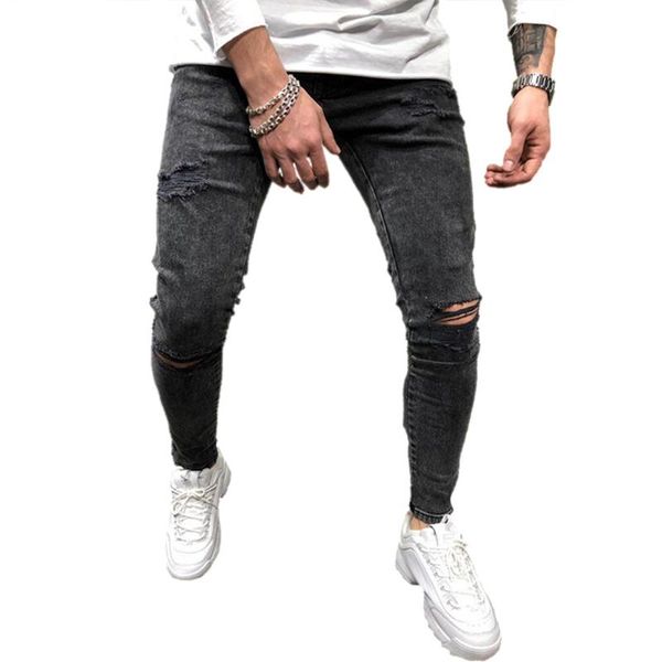 men's jeans 2021 lndividual ripped men skinny fashion solid color casual pencil denim pants black big size s-3xl streetwear, Blue
men's jeans 2021 lndividual ripped men skinny fashion solid color casual pencil denim pants black big size s-3xl streetwear, Blue