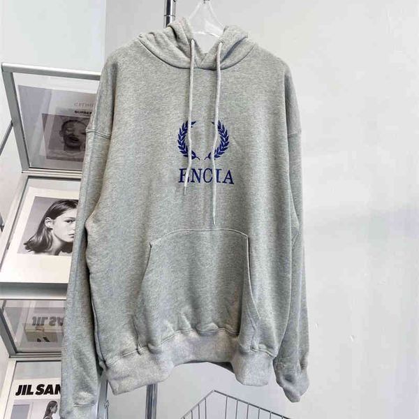 2022 factory wholesale new fall classic hoodie with loose shoulders, version, large terry cotton couple's same pullover qingdao, Black
2022 factory wholesale new fall classic hoodie with loose shoulders, version, large terry cotton couple's same pullover qingdao, Black