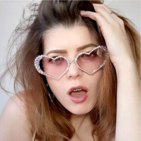 Veshion Heart-shaped Luxury Diamond Sunglasses Men Women Fashion Shades UV400 Vintage Glasses, White;black
Veshion Heart-shaped Luxury Diamond Sunglasses Men Women Fashion Shades UV400 Vintage Glasses, White;black