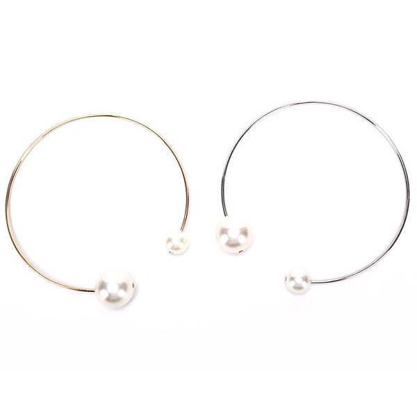 chokers qrhyk double simulated pearl adjustable open choker necklace circle round cuff statement jewelry, Golden;silver
chokers qrhyk double simulated pearl adjustable open choker necklace circle round cuff statement jewelry, Golden;silver