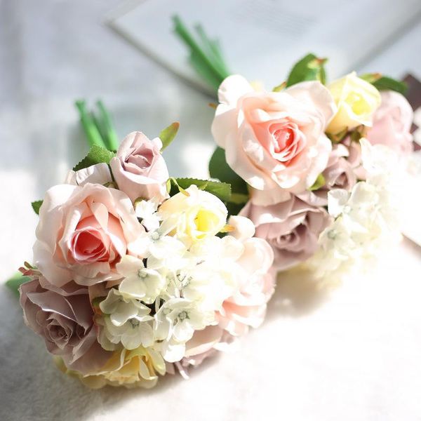 artificial flowers rose hydrangea for wedding party birthday decoration silk flowers colorful diy decorative flower
artificial flowers rose hydrangea for wedding party birthday decoration silk flowers colorful diy decorative flower