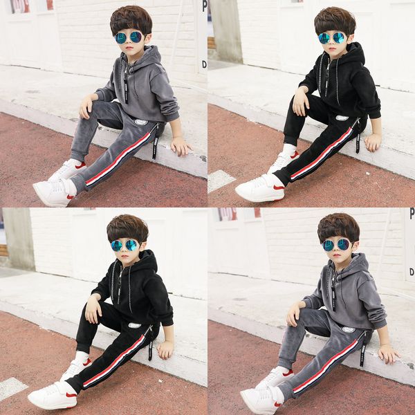 autumn winter children clothing sports suit for boys girls hooded outwears long sleeve coat pants set casual tracksuitx1019, White
autumn winter children clothing sports suit for boys girls hooded outwears long sleeve coat pants set casual tracksuitx1019, White