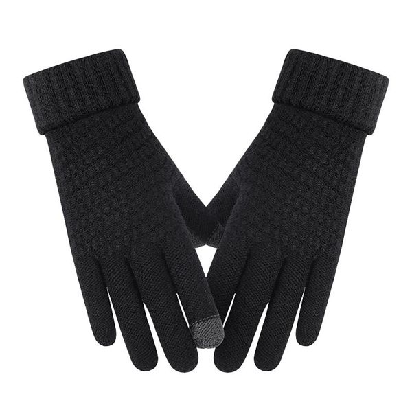 five fingers gloves streetwear men' winter women solid knit keep plush thickened touchscreen on-slip soft warm handschoenen, Blue;gray
five fingers gloves streetwear men' winter women solid knit keep plush thickened touchscreen on-slip soft warm handschoenen, Blue;gray