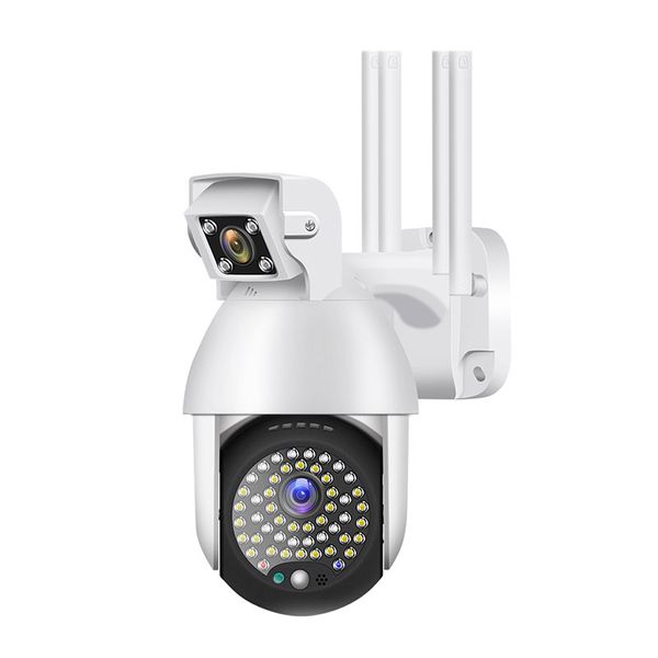 dual lens outdoor 1080p ptz ip camera security wireless wifi surveillance cam night vision ir motion detection cctv camera, Black;white
dual lens outdoor 1080p ptz ip camera security wireless wifi surveillance cam night vision ir motion detection cctv camera, Black;white