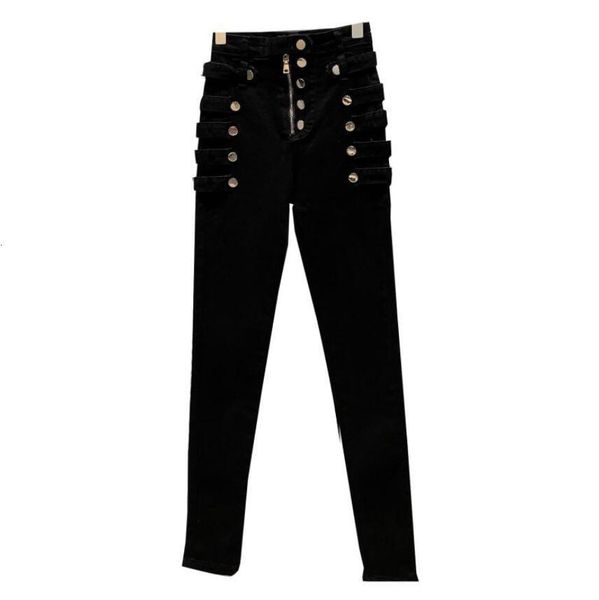 spring new fall double row custom metal buckle design beautiful thin pencil drawing q106 jeans 5vz7, Black;white
spring new fall double row custom metal buckle design beautiful thin pencil drawing q106 jeans 5vz7, Black;white