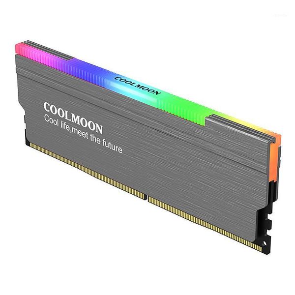 fans & coolings coolmoon memory module radiator, argb luminous heat sink, support 5v-3pin shenguang synchronous cooling vest1
fans & coolings coolmoon memory module radiator, argb luminous heat sink, support 5v-3pin shenguang synchronous cooling vest1