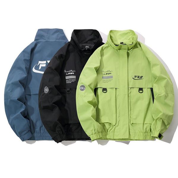 men's jackets 2021 fashion bomber spring autumn men jacket pocket hip hop windbreaker streetwear harajuku mens coats, Black;brown
men's jackets 2021 fashion bomber spring autumn men jacket pocket hip hop windbreaker streetwear harajuku mens coats, Black;brown