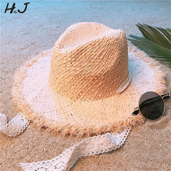 handmade weave raffia beach sun hat for summer women wide brim sunbonnet panama cap hat dropshipping1, Blue;gray
handmade weave raffia beach sun hat for summer women wide brim sunbonnet panama cap hat dropshipping1, Blue;gray