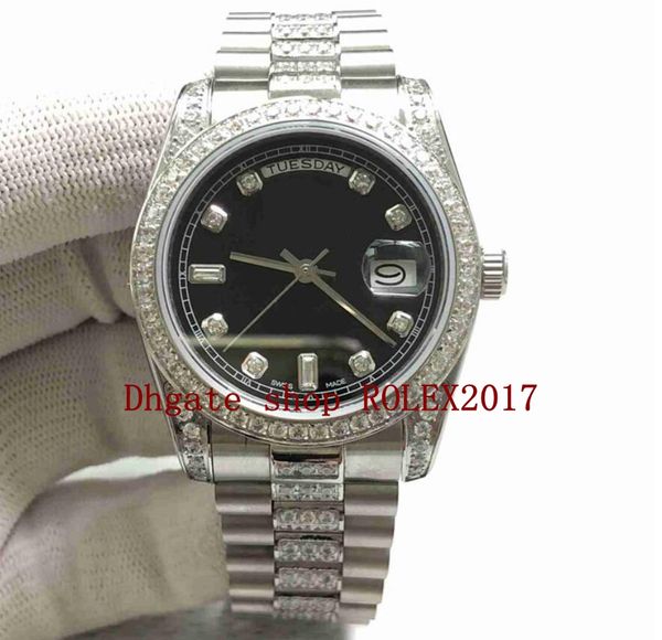 men's luxury diamond exclusive limited sales selling daydate cal.2813 automatic movement 36 mm 41mm women's sport watches, Slivery;brown
men's luxury diamond exclusive limited sales selling daydate cal.2813 automatic movement 36 mm 41mm women's sport watches, Slivery;brown