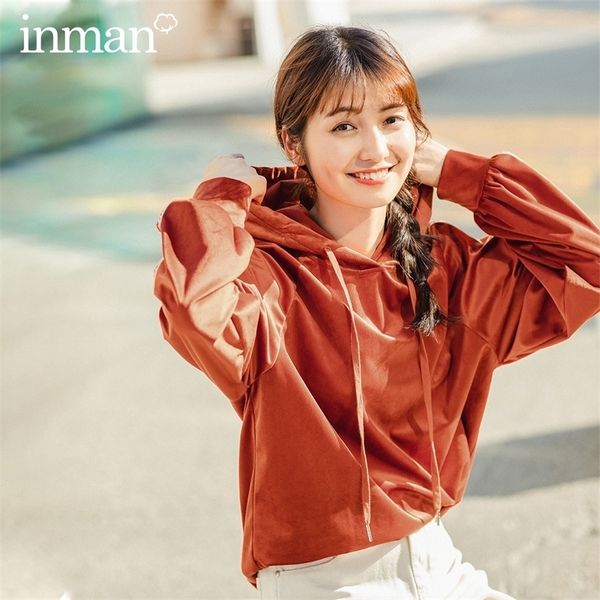 inman winter fashion personality hooded draw string velvet mosaicstripes women losse short fleece coat 201203, Black
inman winter fashion personality hooded draw string velvet mosaicstripes women losse short fleece coat 201203, Black
