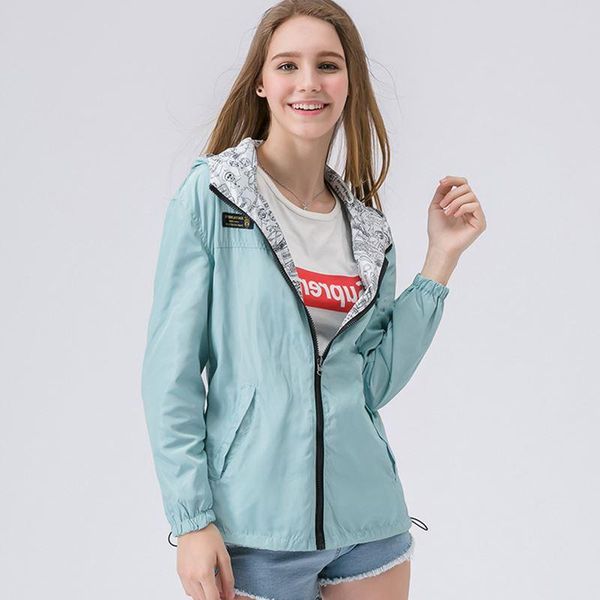 women's jackets front back hooded jacket thin windbreaker women coat pure color for, Black;brown
women's jackets front back hooded jacket thin windbreaker women coat pure color for, Black;brown