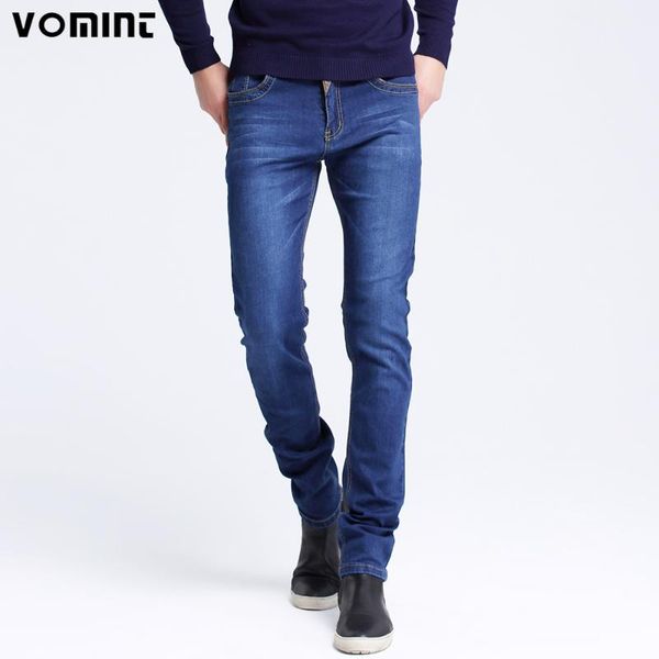 vomint 2021 men jeans new fashion spliced leather casual jeans slim straight high elasticity feet long trousers sell, Blue
vomint 2021 men jeans new fashion spliced leather casual jeans slim straight high elasticity feet long trousers sell, Blue