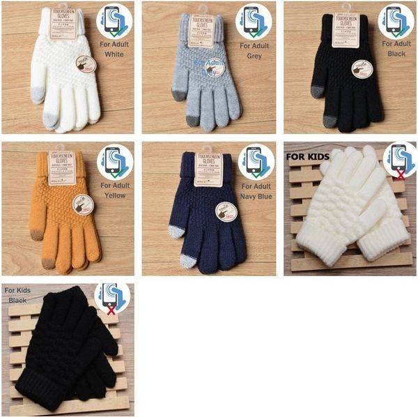 stretch winter men touch screen warm gloves women knit mittens imitation wool full finger guantes female crochet luvas t
stretch winter men touch screen warm gloves women knit mittens imitation wool full finger guantes female crochet luvas t