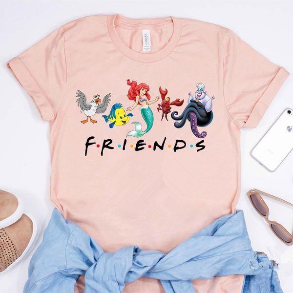the little mermaid shirt cute the princess and her friends ursula flounder graphic tee matching family vacation tees tumblr, White
the little mermaid shirt cute the princess and her friends ursula flounder graphic tee matching family vacation tees tumblr, White