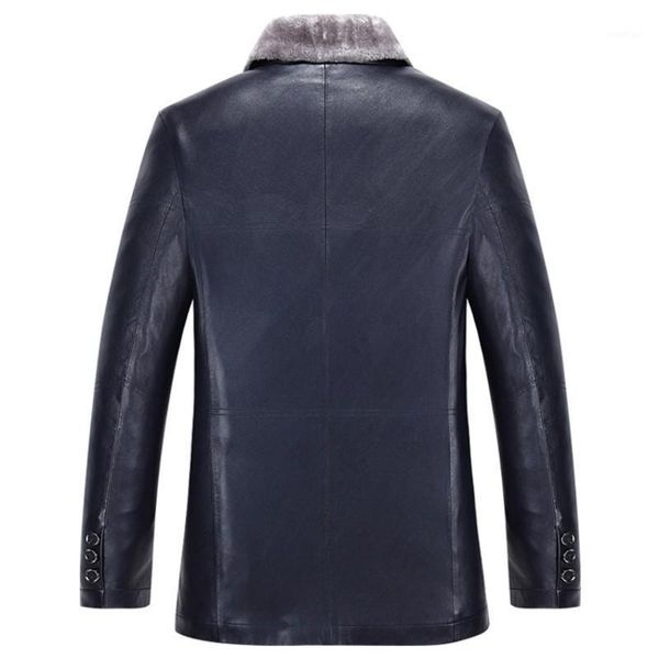 2020 winter new fashion mens leather jackets man fur lining sheepskin genuine leather jacket warm jaqueta couro masculino size1, Black
2020 winter new fashion mens leather jackets man fur lining sheepskin genuine leather jacket warm jaqueta couro masculino size1, Black