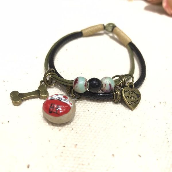 beaded, strands ceramic bracelet products with chinese characteristics handicrafts women's decoration chirstmas gift, Black
beaded, strands ceramic bracelet products with chinese characteristics handicrafts women's decoration chirstmas gift, Black