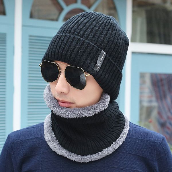 hat mens cap men's hat and bib two-piece winter plus velvet earmuffs solid color warm woolen cap fashionable cloth label head set, Blue;gray
hat mens cap men's hat and bib two-piece winter plus velvet earmuffs solid color warm woolen cap fashionable cloth label head set, Blue;gray
