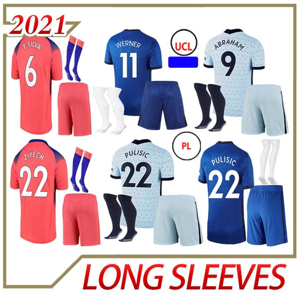 2020 soccer jersey ziyech pulisic kante havertz chilwell mount abraham 2021 home away kids kit+socks high-quality football shirt, Black;yellow
2020 soccer jersey ziyech pulisic kante havertz chilwell mount abraham 2021 home away kids kit+socks high-quality football shirt, Black;yellow