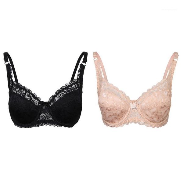 bras women bra lace floral embroidered underwear bralette lingerie size d cup1, Red;black
bras women bra lace floral embroidered underwear bralette lingerie size d cup1, Red;black