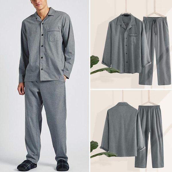 incerun men solid color pajamas sets man lapel long sleeve shirts long pants homewear soft male casual sets sleepwear plus size1, Black;brown
incerun men solid color pajamas sets man lapel long sleeve shirts long pants homewear soft male casual sets sleepwear plus size1, Black;brown