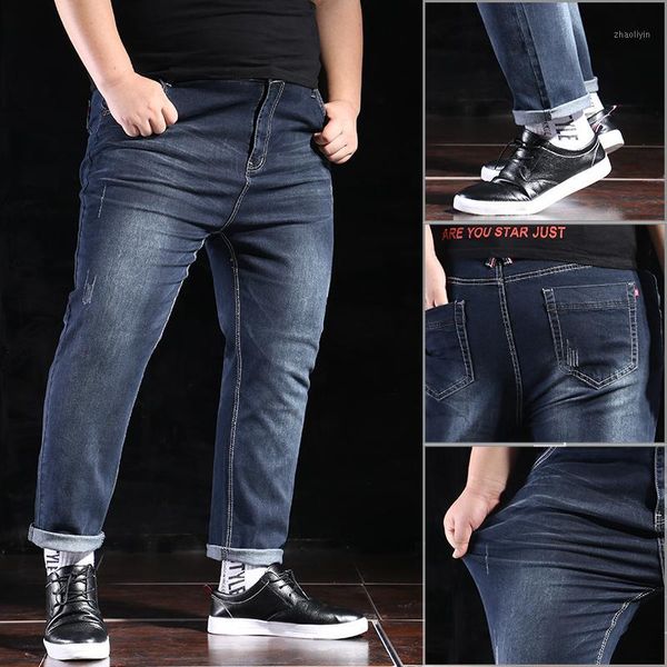 oversized jeans fat 300 pounds extra large fat pants big men 160kg thin spring waist trousers summer straight pants big szie 461, Blue
oversized jeans fat 300 pounds extra large fat pants big men 160kg thin spring waist trousers summer straight pants big szie 461, Blue