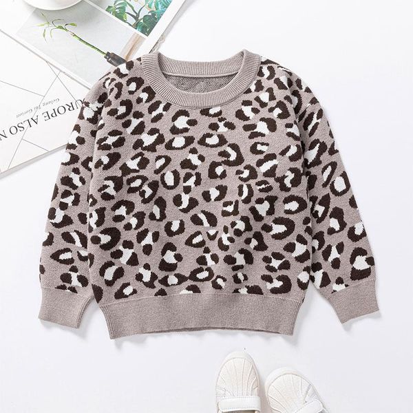 pullover boys girl sweaters leopard shirt jacket winter autumn long sleeves toddler kids spring clothes children's clothing, Blue
pullover boys girl sweaters leopard shirt jacket winter autumn long sleeves toddler kids spring clothes children's clothing, Blue
