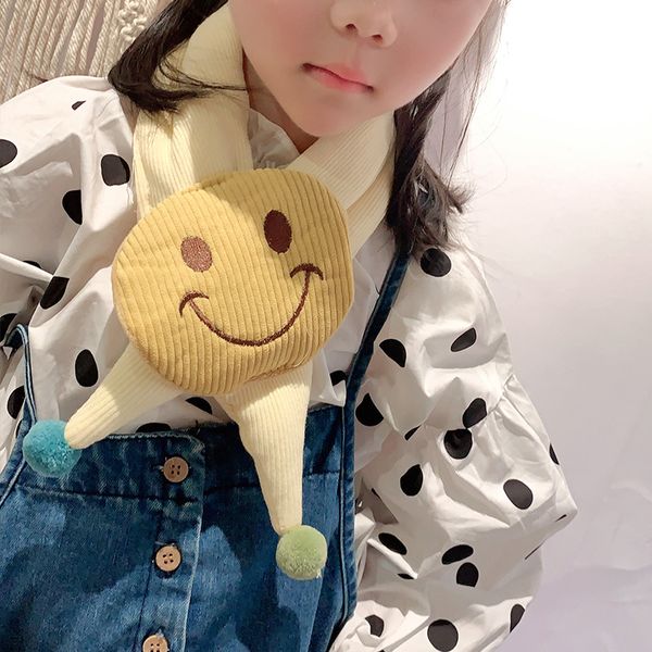 autumn and winter lovely children's smiling face scarf baby warm soft neck cover princess boy and girl baby bib klwe, Blue;gray
autumn and winter lovely children's smiling face scarf baby warm soft neck cover princess boy and girl baby bib klwe, Blue;gray