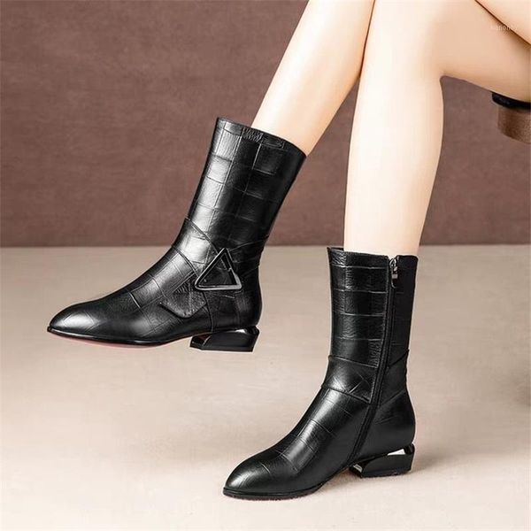 boots women ankle woman winter shoes warm female med heel platform zip round toe black big size 2021 fashion 1
boots women ankle woman winter shoes warm female med heel platform zip round toe black big size 2021 fashion 1