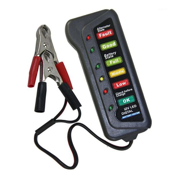 diagnostic tools 12v digital battery alternator tester 6 led lights display auto car tool for cars vehicle motorcycle 1
diagnostic tools 12v digital battery alternator tester 6 led lights display auto car tool for cars vehicle motorcycle 1