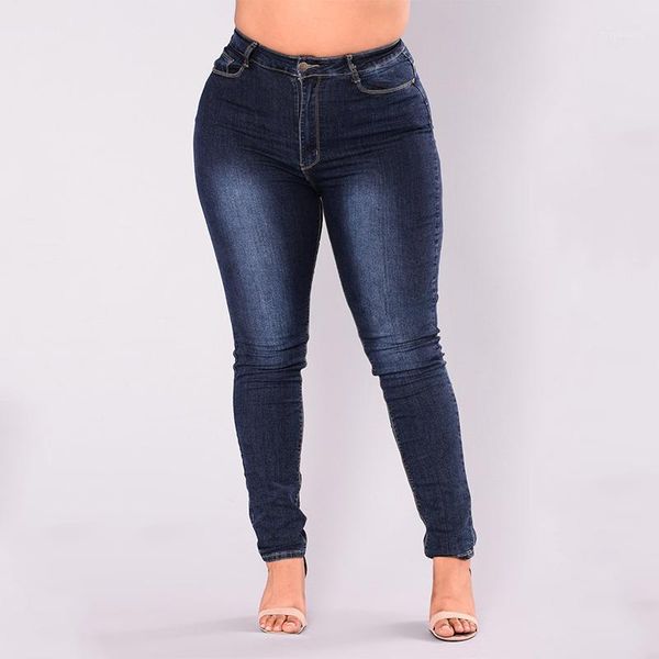 fashion women zipper jeans pocket skinny jeans mid-waist over size pencil pants women's clothing plus size1, Blue
fashion women zipper jeans pocket skinny jeans mid-waist over size pencil pants women's clothing plus size1, Blue