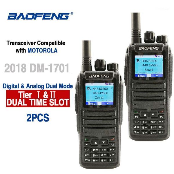 2pcs baofeng dm-1701 digital walkie talkie 10 km analog woki toki cb radio dmr radio comunicador dual band dm 1701 transceiver1
2pcs baofeng dm-1701 digital walkie talkie 10 km analog woki toki cb radio dmr radio comunicador dual band dm 1701 transceiver1