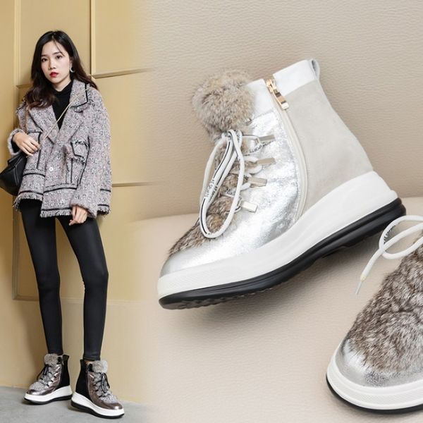 women's ankle plus leather size cow suede + wool lining cyberstar russian snow boots winter tt09, Black
women's ankle plus leather size cow suede + wool lining cyberstar russian snow boots winter tt09, Black