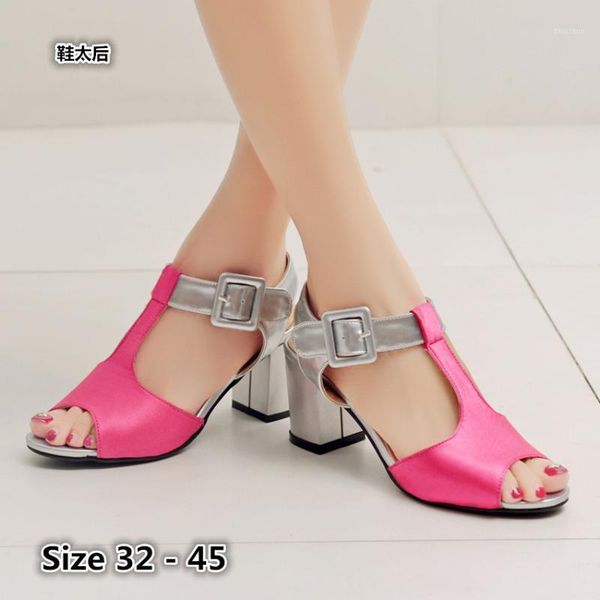 summer pumps gladiator sandals t strap shoes women high heels open toe sandal lady pump shoes small big size 32 - 451, Black
summer pumps gladiator sandals t strap shoes women high heels open toe sandal lady pump shoes small big size 32 - 451, Black