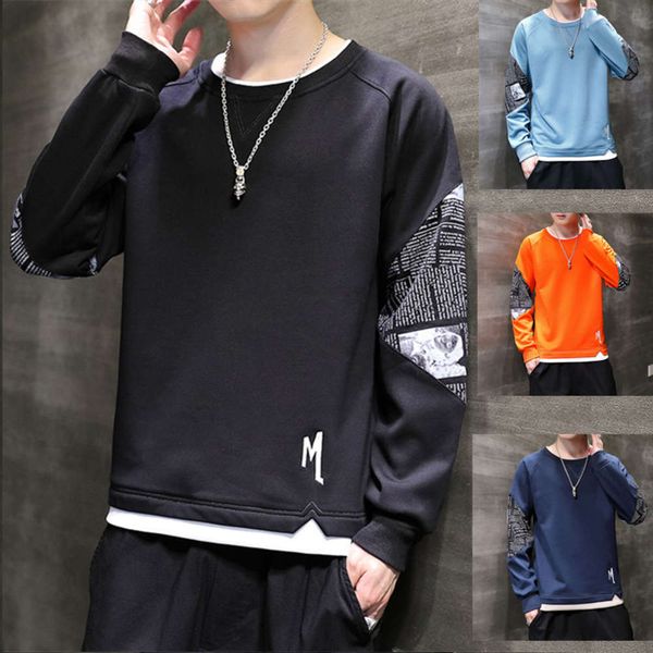 style sweater 2020 autumn long sleeve new t-shirt korean version ins student pullover bottoming men's wear, Gray
style sweater 2020 autumn long sleeve new t-shirt korean version ins student pullover bottoming men's wear, Gray