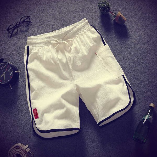 summer cotton and hemp shorts men's chinese style large size hemmed capris linen beach pants, White;black
summer cotton and hemp shorts men's chinese style large size hemmed capris linen beach pants, White;black