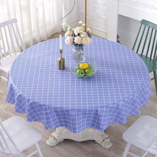 pastoral pvc round tablecloth plaid table cover christmas tablecloth waterproof dining kitchen oil proof protector decoration wmtkkj
pastoral pvc round tablecloth plaid table cover christmas tablecloth waterproof dining kitchen oil proof protector decoration wmtkkj
