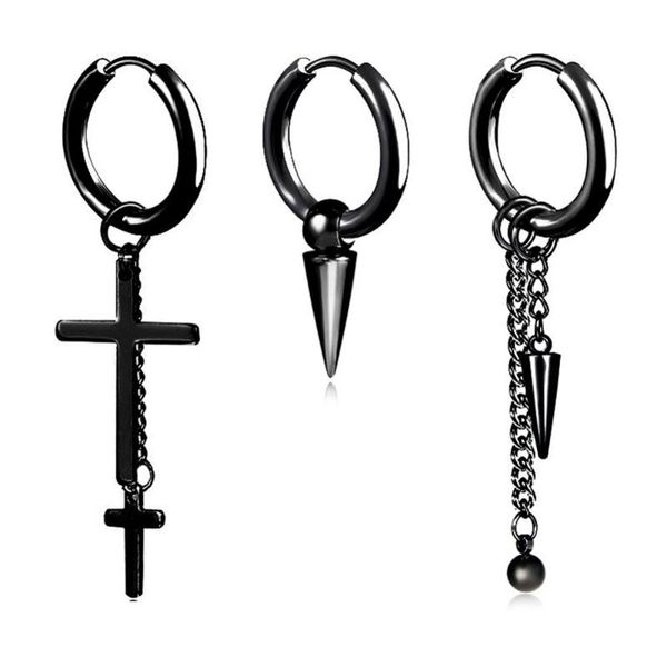 kpop earrings for men women with charm ball cone dangles black stainless steel hip hop punk earrings for teens, Golden;silver
kpop earrings for men women with charm ball cone dangles black stainless steel hip hop punk earrings for teens, Golden;silver