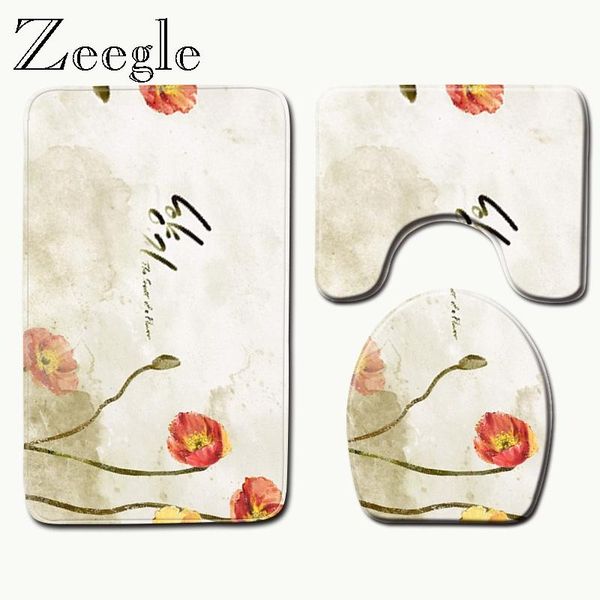 bath mats floral printed mat toilet carpet bathroom anti slip seat cover absorbent shower home decoration
bath mats floral printed mat toilet carpet bathroom anti slip seat cover absorbent shower home decoration