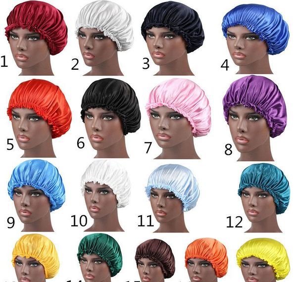 new solid color silk satin night hat women head cover sleep caps bonnet hair care fashion accessories lx2ic, Blue;gray
new solid color silk satin night hat women head cover sleep caps bonnet hair care fashion accessories lx2ic, Blue;gray
