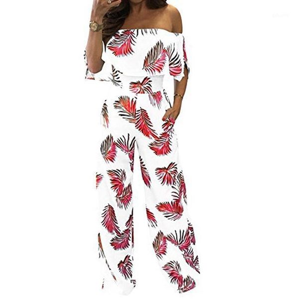 bohemian leaf print jumpsuit women strapless rompers beach off shoulder jumpsuit lady wide long pants female overall robe1, Black;white
bohemian leaf print jumpsuit women strapless rompers beach off shoulder jumpsuit lady wide long pants female overall robe1, Black;white