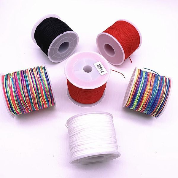 0.4 1.5mm 10meters lot nylon cord thread chinese knot macrame cord bracelet braided string diy tassels beading string thread h jllimp 
0.4 1.5mm 10meters lot nylon cord thread chinese knot macrame cord bracelet braided string diy tassels beading string thread h jllimp