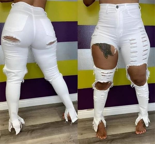 women destroyed jeans 2020 fashion high waist ripped holes split pants jeans bodycon clubwear streetwear flared, Blue
women destroyed jeans 2020 fashion high waist ripped holes split pants jeans bodycon clubwear streetwear flared, Blue