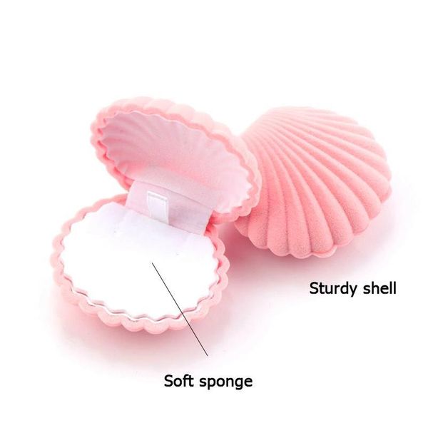 1 piece lovely shell shape velvet jewelry box wedding engagement ring box for earrings necklace bracelet display gift bo qyltnq, Black;white
1 piece lovely shell shape velvet jewelry box wedding engagement ring box for earrings necklace bracelet display gift bo qyltnq, Black;white